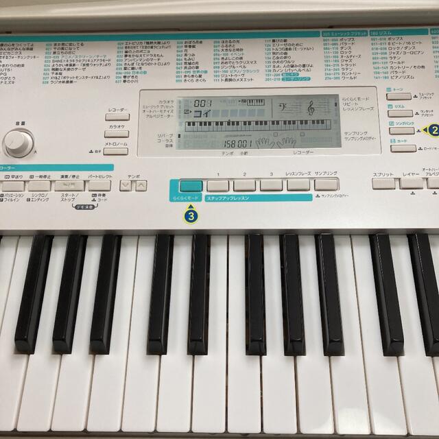 CASIO(カシオ)のCASIO LK-228 61鍵盤 電子キーボード 光ナビゲーション 楽器の鍵盤楽器(キーボード/シンセサイザー)の商品写真