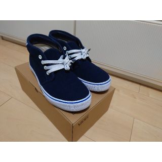 ヴァンズ(VANS)のA.H×VANS チャッカ　ネイビー　ssz ビームス(スニーカー)