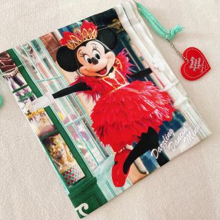 ディズニー(Disney)のトータリーミニーマウス　巾着（単品）(キャラクターグッズ)