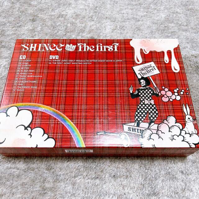 SHINee(シャイニー)のSHINee The first 初回生産限定盤 プレイボタン トレカ オニュ エンタメ/ホビーのCD(K-POP/アジア)の商品写真