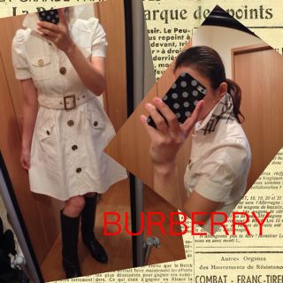 バーバリー(BURBERRY)のバーバリートレンチワンピース美品♪(ミニワンピース)