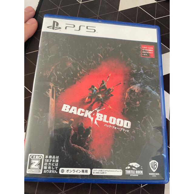 BACK 4 BLOOD エンタメ/ホビーのゲームソフト/ゲーム機本体(家庭用ゲームソフト)の商品写真