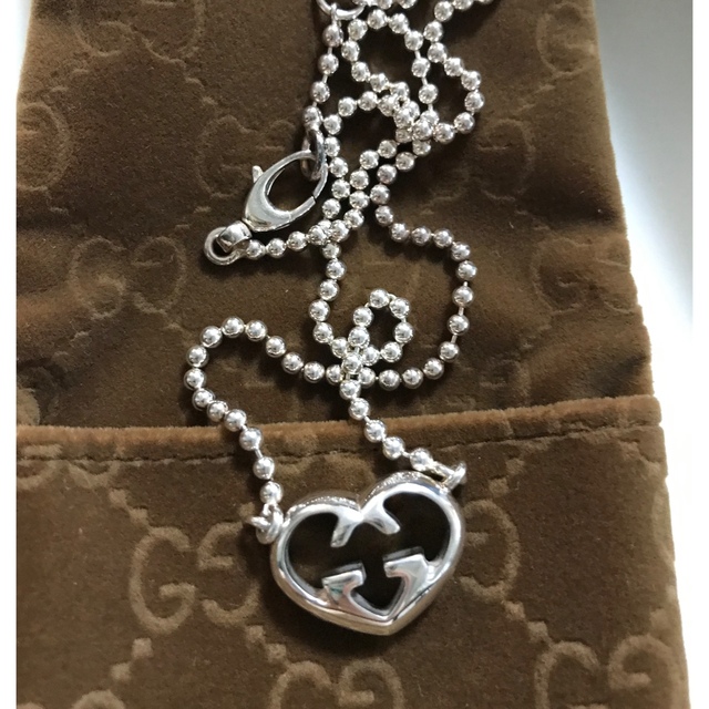 Gucci(グッチ)の☆GUCCI☆ハート型ネックレス☆ レディースのアクセサリー(ネックレス)の商品写真