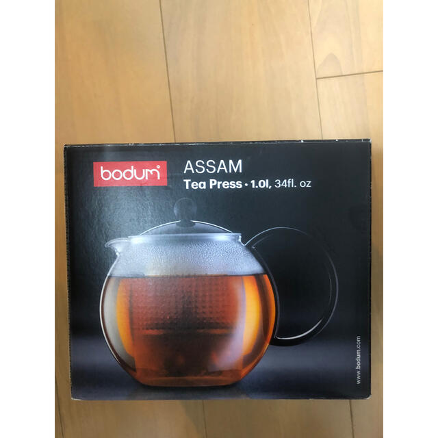 bodum(ボダム)のティープレス, 1.0 l, 34 oz Bodum ティポッド インテリア/住まい/日用品のキッチン/食器(調理道具/製菓道具)の商品写真