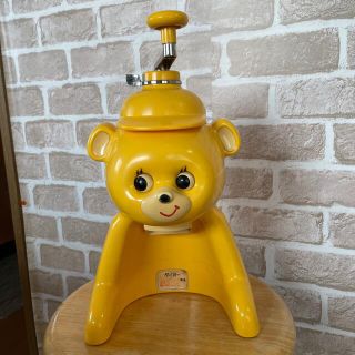 タイガー(TIGER)のタイガー きょろちゃん かき氷機(調理道具/製菓道具)