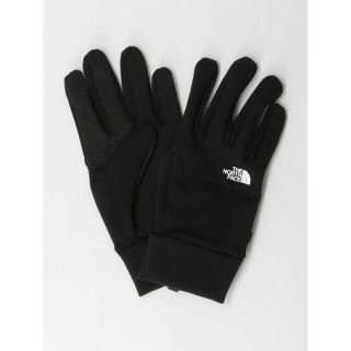 ザノースフェイス(THE NORTH FACE)のアローズ×ノースフェイス Eチップ手袋 (Lサイズ.BLACK）(手袋)