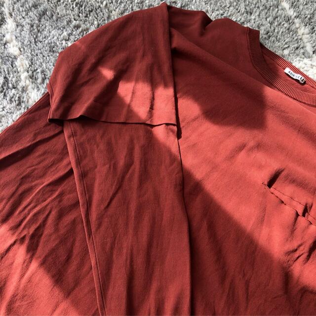 COMOLI(コモリ)のauralee ニットカットソー 4 メンズのトップス(Tシャツ/カットソー(七分/長袖))の商品写真