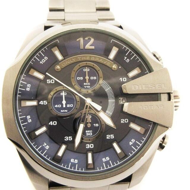 ディーゼル DZ-4329 腕時計 クオーツ クロノグラフ メガチーフ