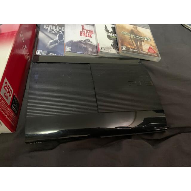 PlayStation3(プレイステーション3)のPS3 CECH-4000B 250GB エンタメ/ホビーのゲームソフト/ゲーム機本体(家庭用ゲーム機本体)の商品写真