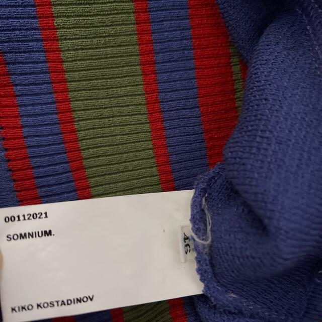 Kiko Kostadinov 21fw dorset knit vestの通販 by vv ｜ラクマ