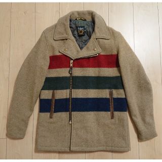 ショット(schott)の32 良品 SCHOTT × WOOLRICH コラボ ライダースコート(ライダースジャケット)