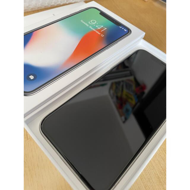 iPhoneⅩ 256GB SIMFree SIMロック解除済み - スマートフォン本体