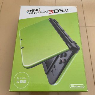 ニンテンドウ(任天堂)のNintendo 3DS NEW ニンテンドー 本体 LL ライム/ブラック(携帯用ゲーム機本体)