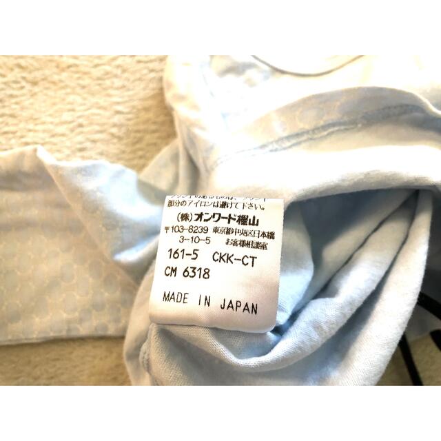 celine(セリーヌ)の正規セリーヌマダカム柄ロングTシャツライトブルーサイズ100 キッズ/ベビー/マタニティのキッズ服男の子用(90cm~)(Tシャツ/カットソー)の商品写真