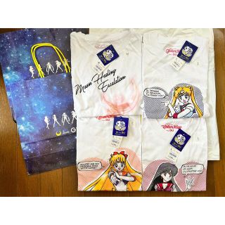 ジーユー(GU)の【送料込】『美少女戦士セーラームーンmeets GU』Ｔシャツ　4点セット(Tシャツ(半袖/袖なし))