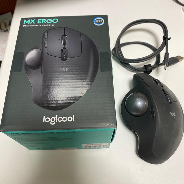 ケース付き Logicool MX ERGO MXTB1s トラックボール