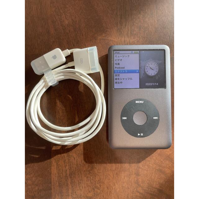 iPod - 取引中【中古】iPod classic 160GB USBケーブル付きの通販 by