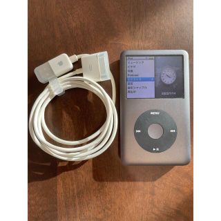 アイポッド(iPod)の取引中【中古】iPod classic 160GB USBケーブル付き(ポータブルプレーヤー)