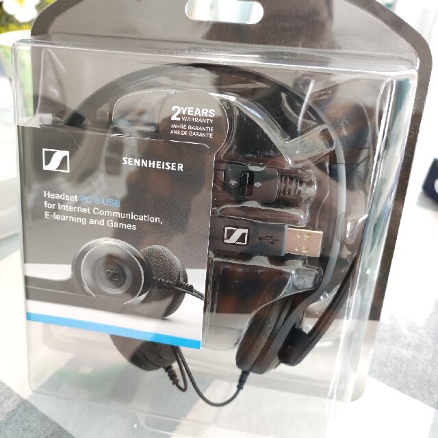 SENNHEISER(ゼンハイザー)のSennheiser ゼンハイザー PC8 USB ヘッドセット【新品正規品】 スマホ/家電/カメラのオーディオ機器(ヘッドフォン/イヤフォン)の商品写真