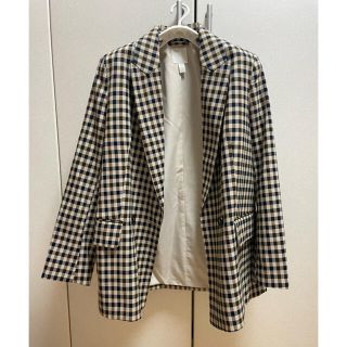 エイチアンドエム(H&M)のH&M チェックジャケット(テーラードジャケット)