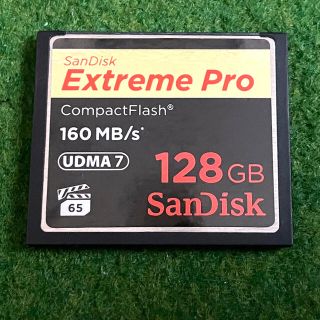 サンディスク(SanDisk)のサンディスク コンパクトフラッシュ Extreme Pro 128GB(その他)