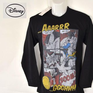 ディズニー(Disney)の【Disney】 美品 タグ付き ディズニー 長袖デザインTシャツ サイズM(Tシャツ/カットソー(七分/長袖))