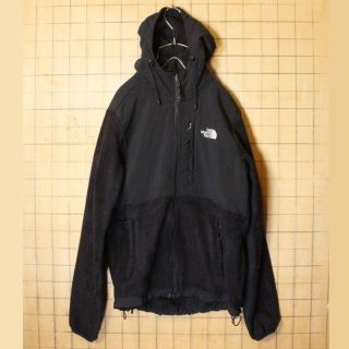 ザノースフェイス(THE NORTH FACE)のノースフェイス フリース パーカー ジャケット ブラック M アウトドアaw19(ブルゾン)