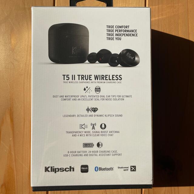 【新品・未使用】Klipsch t5Ⅱ true wireless