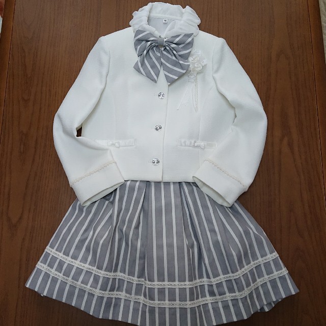 ドレス/フォーマル入学式 女の子 スーツ 130