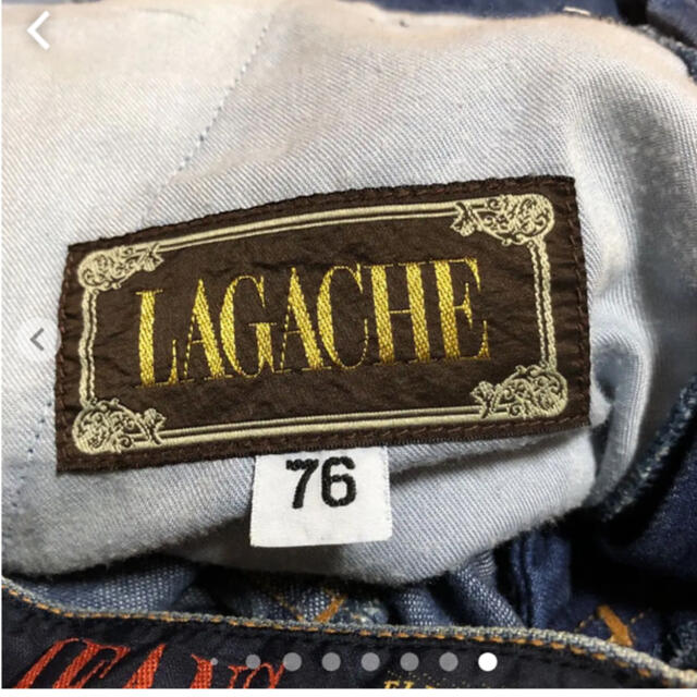 LAGACHE(ラガチェ)のlagacheデニムパンツ　76 メンズのパンツ(デニム/ジーンズ)の商品写真