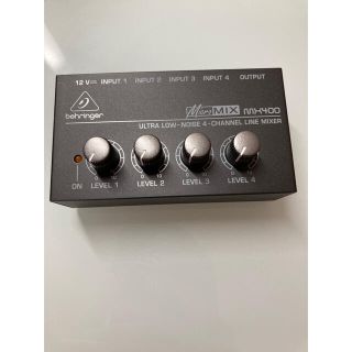 BEHRINGER MX400 MICROMIX 4chラインミキサー(ミキサー)