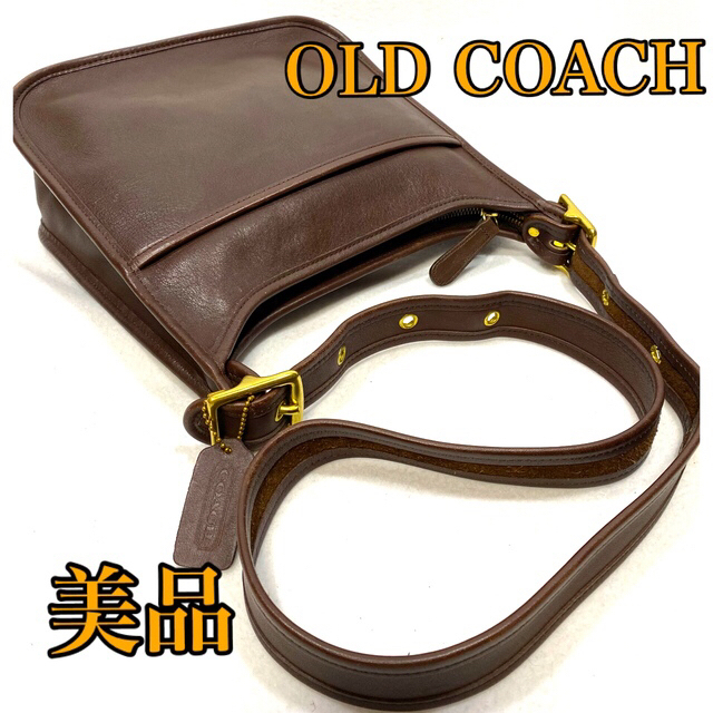 COACH(コーチ)のコーチ　ショルダバッグ　トートバッグ　アメリカ製　オールドファッション　美品 レディースのバッグ(ショルダーバッグ)の商品写真