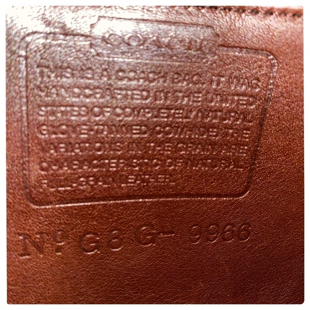 COACH(コーチ)のコーチ　ショルダバッグ　トートバッグ　アメリカ製　オールドファッション　美品 レディースのバッグ(ショルダーバッグ)の商品写真