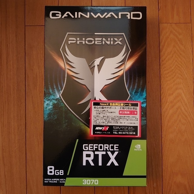 PC/タブレットGAINWARD GeForce RTX 3070 PHOENIX 8G V1