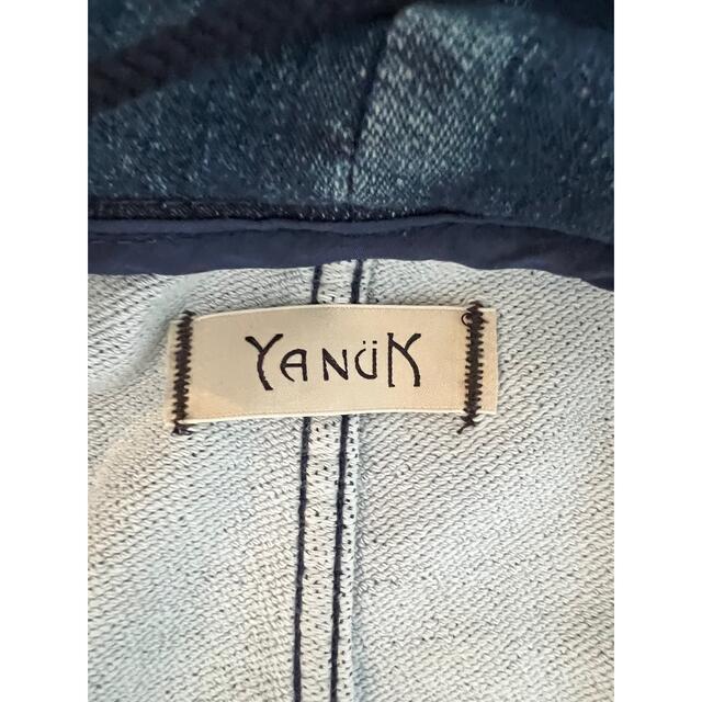 YANUK(ヤヌーク)のyanuk デニムジャケット　フード付き レディースのジャケット/アウター(Gジャン/デニムジャケット)の商品写真