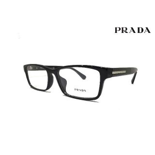 プラダ(PRADA)のほのちゃん様専用　度無レンズ付　プラダ VPR01S-F 1AB-101(サングラス/メガネ)