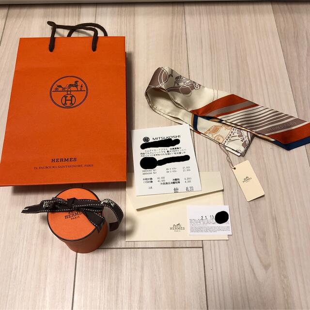 Hermes(エルメス)の【未使用】HERMES ツイリー エクスリブリス 2021AW レディースのファッション小物(バンダナ/スカーフ)の商品写真