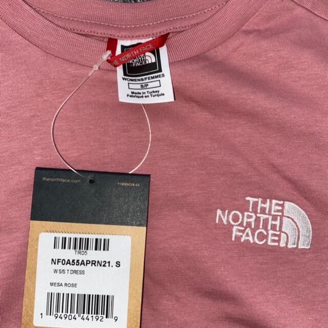 THE NORTH FACE  ロゴ刺繍Tシャツワンピース  タグ付き新品