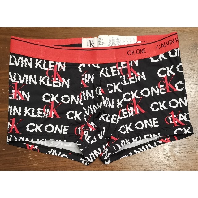 Calvin Klein(カルバンクライン)のカルバンクライン　新品　メンズ　ボクサーパンツ(CKONE/ブラックM) メンズのアンダーウェア(ボクサーパンツ)の商品写真