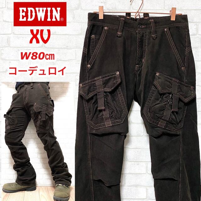 EDWIN XV エドウィン コーデュロイフレアパンツ ブッシュパンツ