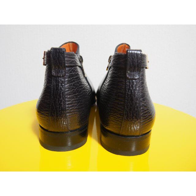 Santoni(サントーニ)の【新品】Santoni サントーニ　サメ革　黒系　 サイズ7 メンズの靴/シューズ(ブーツ)の商品写真