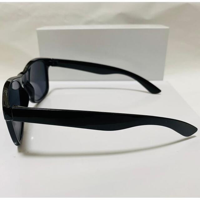 高品質サングラス自然な透け感ブラックレンズ メンズのファッション小物(サングラス/メガネ)の商品写真