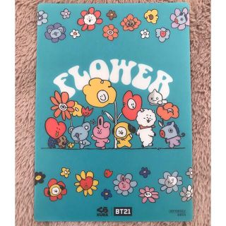 ボウダンショウネンダン(防弾少年団(BTS))のくら寿司コラボ　BT21  下敷き(キャラクターグッズ)