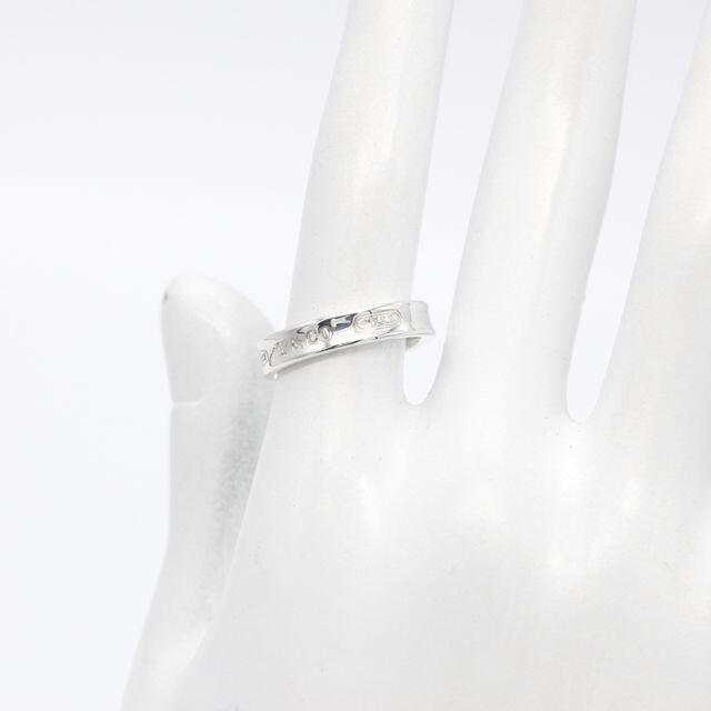 Tiffany & Co. - 美品 ティファニー 10号 1837 シルバー ナロー リング