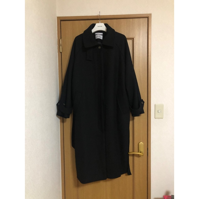 OHOTORO(オオトロ)の新品未使用　ohotoro dublin coat  Black レディースのジャケット/アウター(ロングコート)の商品写真