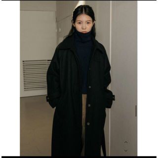 オオトロ(OHOTORO)の新品未使用　ohotoro dublin coat  Black(ロングコート)