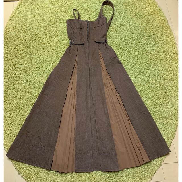 カーサフライン フロントホックプリーツワンピース CASA FLINE 1