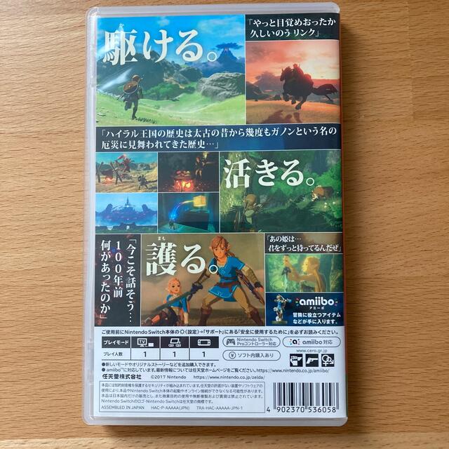 ゼルダの伝説 ブレス オブ ザ ワイルド Switch