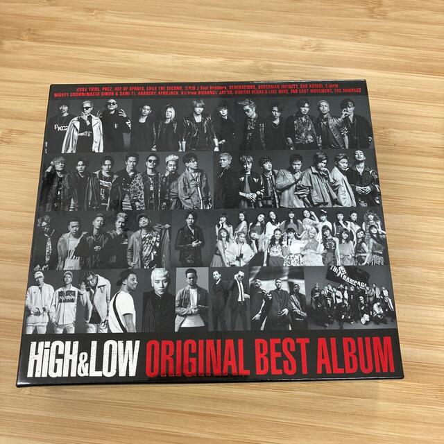 三代目 J Soul Brothers(サンダイメジェイソウルブラザーズ)のHiGH&LOW ORIGINAL BEST ALBUM(2CD＋DVD) エンタメ/ホビーのDVD/ブルーレイ(ミュージック)の商品写真