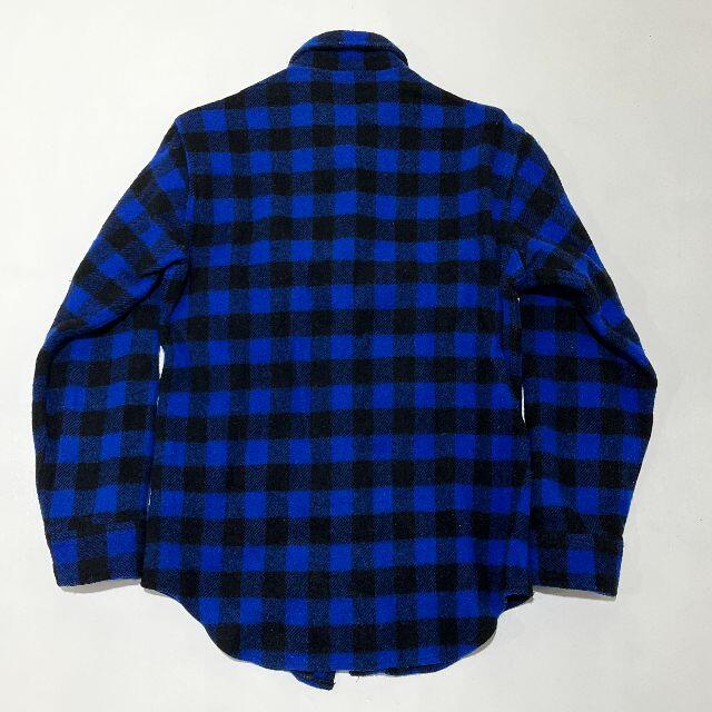 WOOLRICH 90年代 USA製 黒タグ チェック ウールシャツ